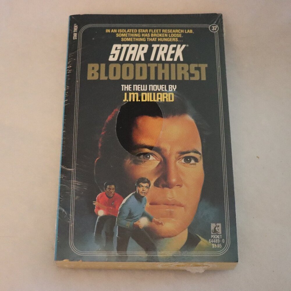 Bloodthirst (Star Trek, No 37) by J. M. Dillard, paperback, new in plastic